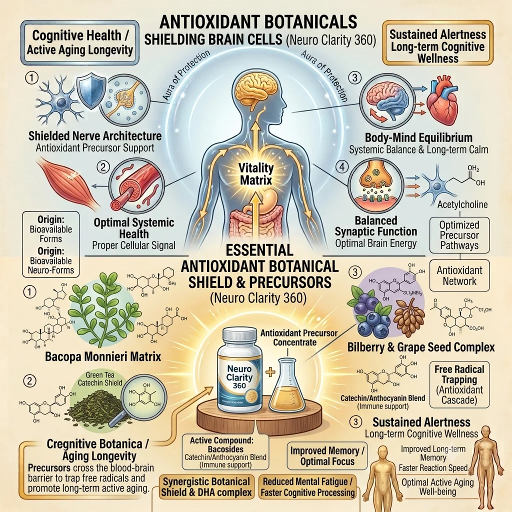 Antioxidant Botanicals Shielding Brain Cells